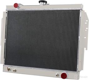 img 4 attached to 🔥 OzCoolingParts 2 Row Core Full Aluminum Radiator for 1979-1993 Dodge Ram Van Truck Ramcharger RD200 D100 D150 D250 D350 W100 W150 W250 W350 - Enhanced Cooling Performance