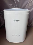 img 1 attached to Humidifier with aroma function Kitfort KT-2807, white review by Boyan Bambekov ᠌