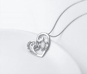img 1 attached to Women'S S925 Sterling Silver Turtle Animal Jewelry Set - Earrings, Necklace, Ring & Anklet Bracelet Gift
