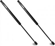 2pcs rear window lift struts compatible with 1997-2006 jeep wrangler - beneges sg214012, 4249 logo