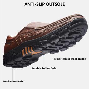 img 1 attached to Stylish And Durable TFO Leather Loafers For Men: Perfect For Office Wear And Outdoor Walking