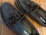 img 1 attached to Stylish Brown Men's Shoes and Slip-Ons with Double Bottom by Minnetonka review by Justin Kedzior