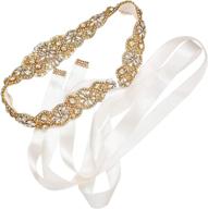 rhinestone wedding christmas gold ivory 0 78inch women's accessories : belts logo