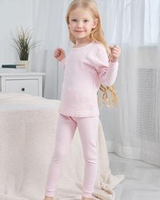 img 3 attached to Теплая хлопковая пижама для малышей, девочек и мальчиков, размеры от 24 месяцев до 6 лет, от Enfants Chéris