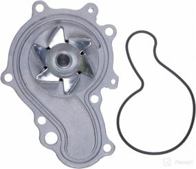 img 1 attached to 💧 Gates 41003 High-Quality Engine Water Pump with Premium Features