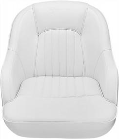 img 2 attached to Upgrade Your Boat'S Comfort With Seamander S1040 Series Captain Pontoon Bucket Seat