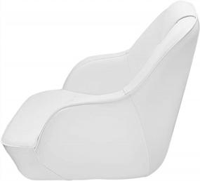 img 1 attached to Upgrade Your Boat'S Comfort With Seamander S1040 Series Captain Pontoon Bucket Seat
