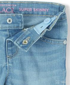 img 3 attached to 👖 Children's Place Baby and Toddler Girls 3-Pack of Super Skinny Jeans