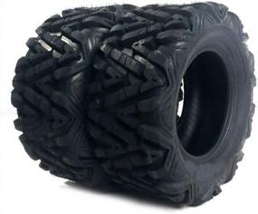 img 4 attached to Пара 22X10-10 Sport ATV UTV All-Terrain Tyres 6-слойный бескамерный комплект от Parts-Diyer