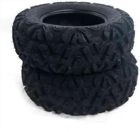 img 1 attached to Пара 22X10-10 Sport ATV UTV All-Terrain Tyres 6-слойный бескамерный комплект от Parts-Diyer