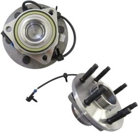 img 3 attached to 🚗 DRIVESTAR Front Wheel Hub and Bearing Assembly for Chevy Silverado, GMC Sierra, Cadillac Escalade - Fits 1999-2006 Models - 2WD Only - 6-Lug