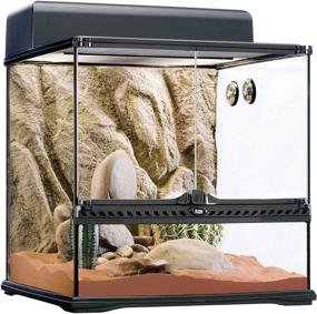 img 4 attached to 🦎 Exo Terra Desert Habitat Kit: All-in-One Reptile Terrarium Starter Kit - Medium Size (PT2652A1)