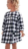 👗 kymidy buffalo print casual sleeve girls' dresses in the dresses collection logo