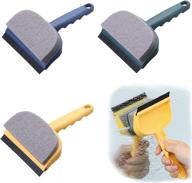 squeegee cleaning detachable windshield bathroom logo