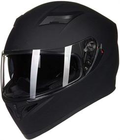 img 1 attached to ILM Motorcycle Dual Visor Flip Up Модульный полнолицевой шлем DOT 6 цветов (Visor