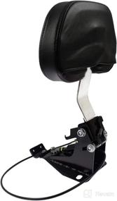 img 3 attached to 🛵 HDBUBALUS Adjustable Driver Backrest w/ Chrome Mount | Harley Touring Road King Electra Glide CVO 2009-2020