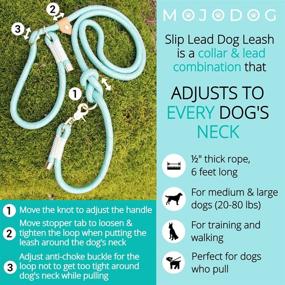 img 1 attached to Treewix MOJODOG Anti Choke Slip Leash