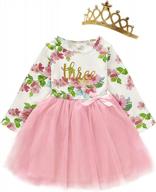 shalofer baby girl birthday dress set little girls floral lace outfit sets logo