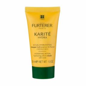 img 4 attached to Moisturizing Shea Oil Hair Mask For Normal To Dry Hair - Rene Furterer KARITE HYDRA Hydrating Shine Treatment