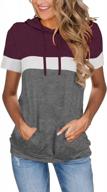 summer fashion hoodies for women - casual short sleeve tops, trendy blouses, and tunics for a chic look - camisas de mujer included logo