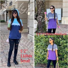 img 1 attached to Summer Fashion Hoodies For Women - Casual Short Sleeve Tops, Trendy Blouses, And Tunics For A Chic Look - Camisas De Mujer Included
