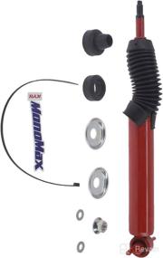 img 4 attached to KYB 565127 MonoMax High-Performance Gas Shock, Vibrant Red