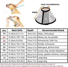 img 3 attached to 🐱 FadyDail Cat Cone: Adjustable Pet Recovery Collar for Small Animals - Perfect After Surgery or to Prevent Licking, Soft and Protective Elizabethan Cone for Kittens, Puppies, Rabbits, and Small Dogs