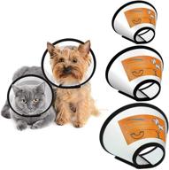 🐱 fadydail cat cone: adjustable pet recovery collar for small animals - perfect after surgery or to prevent licking, soft and protective elizabethan cone for kittens, puppies, rabbits, and small dogs logo