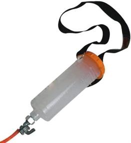 img 2 attached to AnNafi® Auxiliary Fuel Tank - 300ml for Bike Servicing, Fuel Tanks & Accessories, Workshop Tool for Balancing Carbs Carburetor, Petrol 300ML Tank for Vintage Bikes such as Royal Enfield, BSA, Norton (Orange)