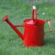 decorative farmhouse watering can - hortican 1 gallon metal watering can with removable spout for indoor and outdoor plant watering logo