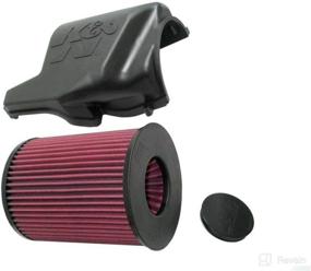 img 4 attached to 🔥 K&amp;N Cold Air Intake Kit for 2007-2018 FORD/VOLVO/MAZDA: High Performing, Horsepower Boosting Upgrade (C-Max, Focus, Grand, Transit, Kuga, Tourneo, V40, V70, C30, S40, V50, C70, 3, 5)57S-4000