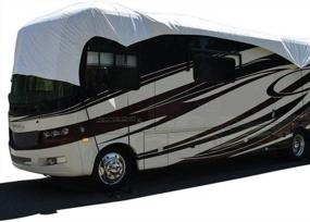 img 3 attached to Protect Your RV With ADCO 36030 White Tyvek Roof Cover For 18' - 24' Trailers