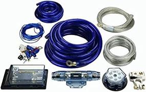 img 2 attached to Raptor PKBL5 4000 Watt Amplifier Kit - Premium Installation with 1/0 - 4 Gauge Blue/Silver RCAs/Fuses (Discontinued)