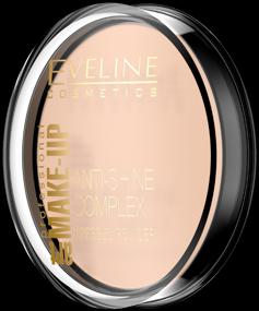 img 1 attached to Eveline Cosmetics Art Make-Up Professional Anti-Shine Complex Pressed Powder 32 Natural