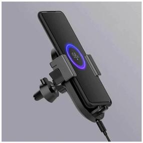 img 1 attached to Gravity holder Xiaomi ZMI Wireless Charging Car Holder black