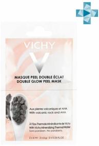 img 1 attached to Vichy Facial Peeling Mask Double Glow Sachet, 12 ml