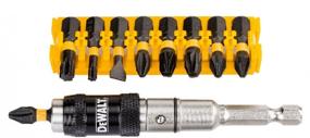 img 1 attached to Bit set DeWALT DT70518T, 10 pcs, yellow