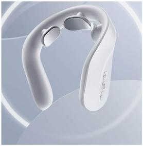 img 1 attached to Neck massager Jeeback Neck Massager G20 (White) / Control from a smartphone in the Mi Home application