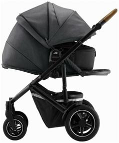 img 1 attached to Beez's Choice: Universal Stroller Britax Roemer Smile 3, 2-in-1 - Midnight Grey (1 Box)