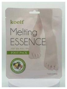 img 1 attached to Koelf Softening Sock Mask Melting essence 1 pair, 16 g