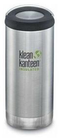 img 1 attached to Thermo bottle Klean Kanteen TKWide Loop Cap 12oz, 0.355 l, silver