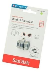 img 1 attached to Flash drive SanDisk 64GB black Ultra Android Dual Drive OTG USB3.0/microUSB