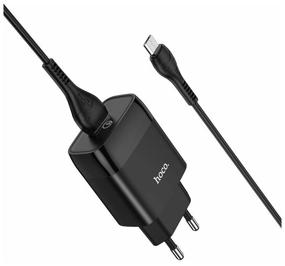 img 1 attached to Wall charger Hoco C72Q Glorious, 18 W, black
