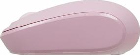 img 1 attached to Wireless compact mouse Microsoft Wireless Mobile Mouse 1850, pink