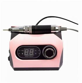 img 1 attached to 💅 ZS-717 Nail Drill Manicure and Pedicure Machine: 45000 rpm/min, 1 Piece (Pink) - Professional Nail Care Equipment