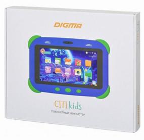 img 1 attached to 7" Tablet DIGMA CITI Kids, 2/32 GB, Wi-Fi + Cellular, blue