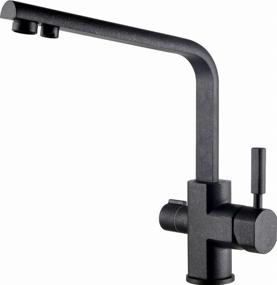 img 1 attached to Kitchen faucet (sink) KAISER Decor 40144 granit Black Marble