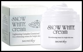 img 1 attached to 🍚 Secret Key Snow White Cream - Facial Lightening Cream, 50ml / 50g