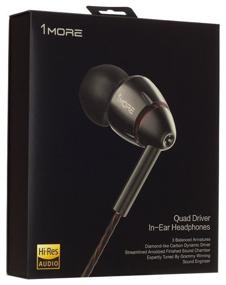 img 1 attached to Headphones 1MORE Quad Driver In-Ear E1010, grey