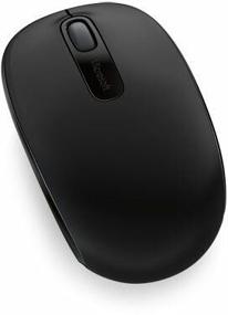 img 1 attached to Microsoft Mobile Mouse 1850 black optical (1000dpi) wireless USB for laptop (2but)